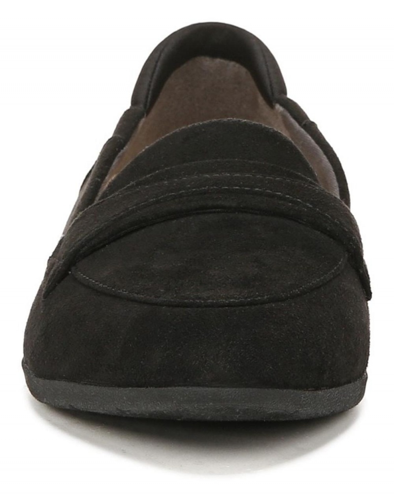 Black Fabric Women's Dr. Scholl's Emilia Loafers | 32105-EKRC