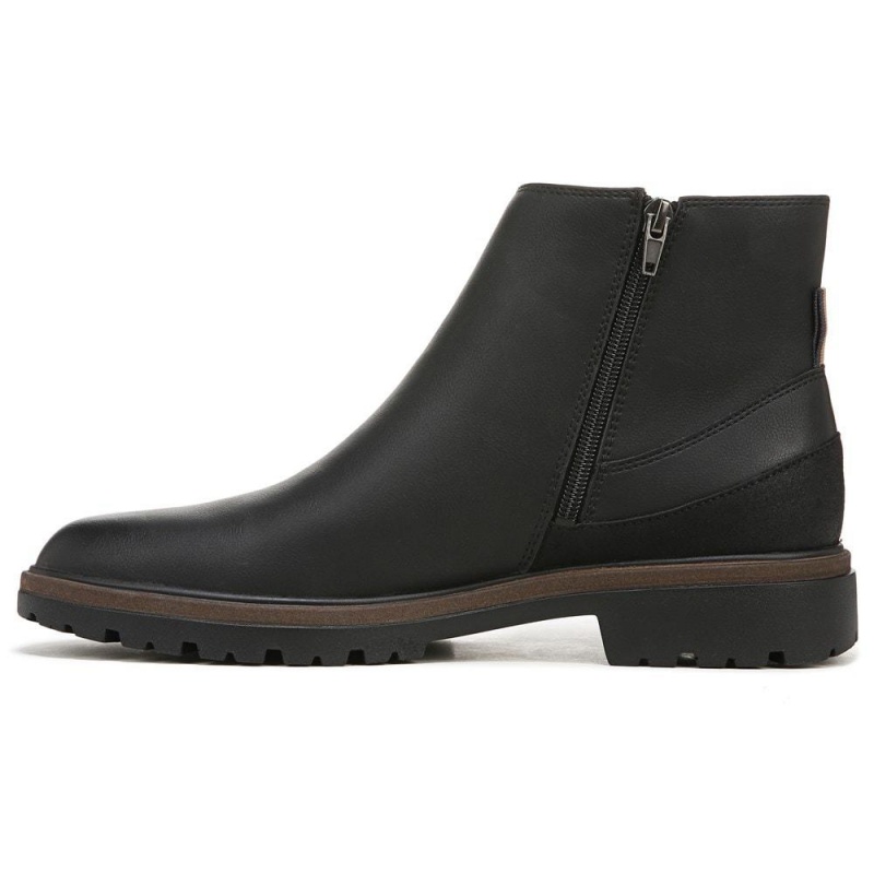 Black Men's Dr. Scholl's Graham Chelsea Boot Booties | 94581-ODAV