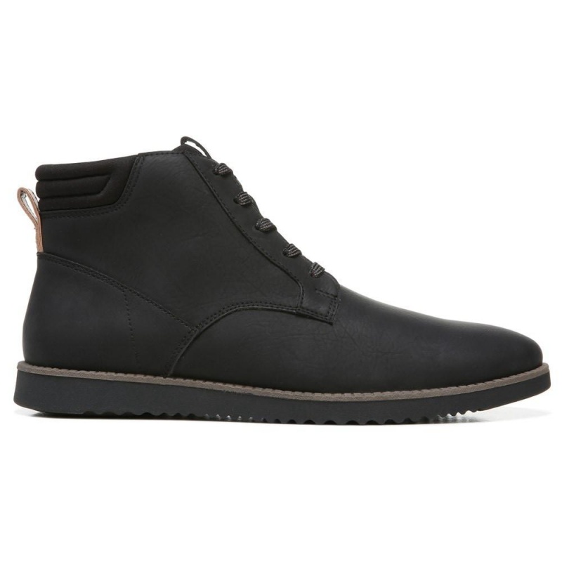 Black Men's Dr. Scholl's Syndicate Chukka Lace Up Boots | 34802-NKVZ