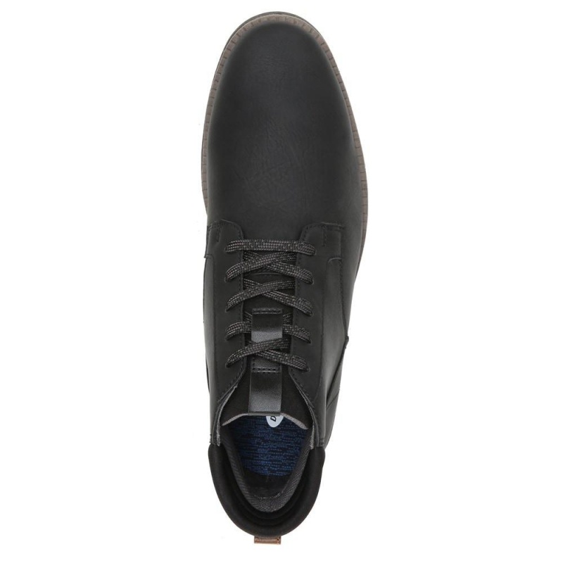 Black Men's Dr. Scholl's Syndicate Chukka Lace Up Boots | 34802-NKVZ