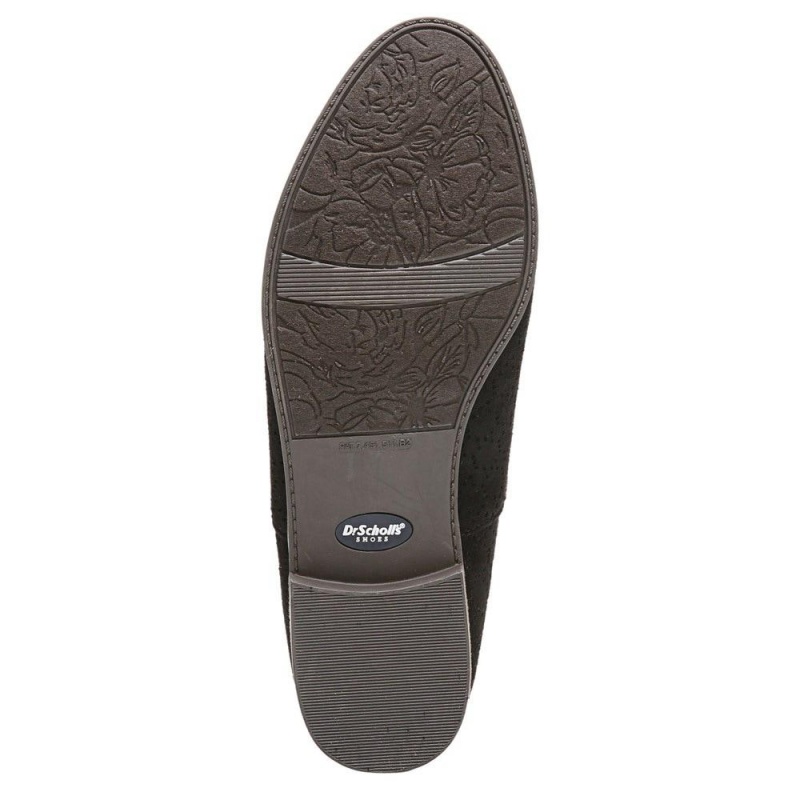 Black Microfiber Women's Dr. Scholl's Rate Booties | 95074-IUBE