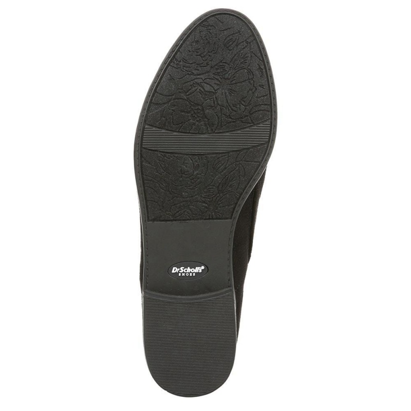 Black Microfiber Women's Dr. Scholl's Ruler Shootie Booties | 28739-TIZR