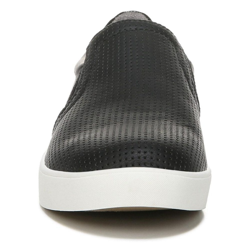 Black Perf Women's Dr. Scholl's Madison Slip On Sneakers | 94317-HJZI