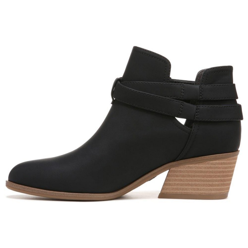 Black Synthetic Women's Dr. Scholl's Literally Ankle Boots | 61408-DPTV