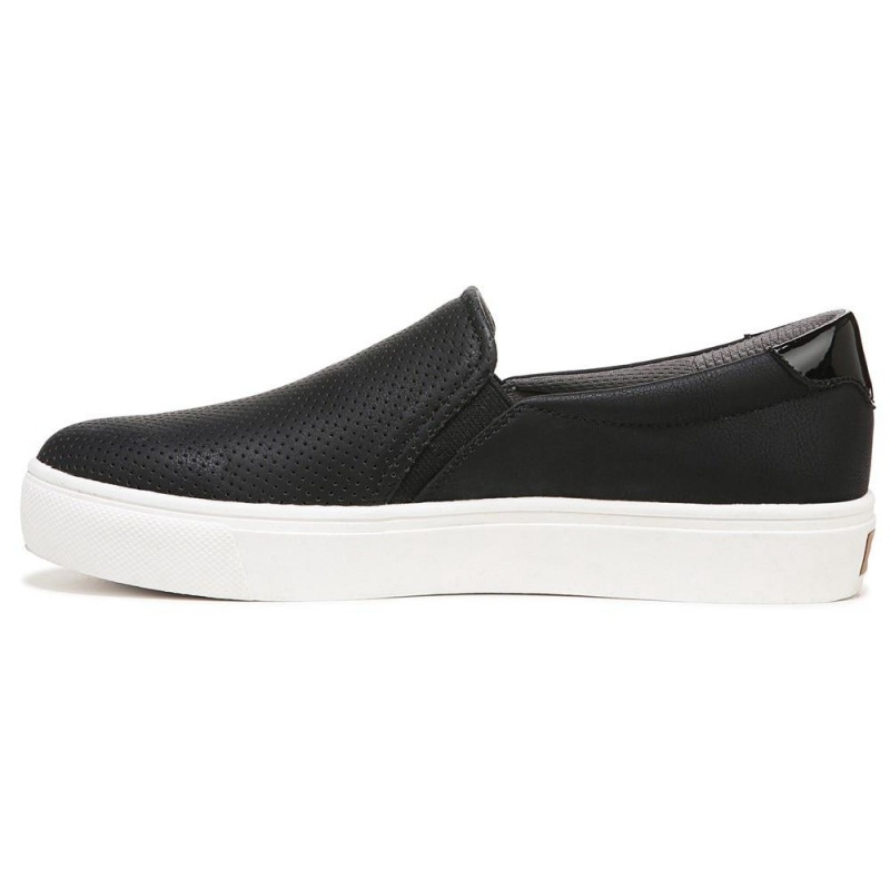 Black Synthetic Women's Dr. Scholl's Nova Slip On Sneakers | 53042-MHJB