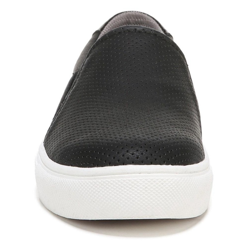 Black Synthetic Women's Dr. Scholl's Nova Slip On Sneakers | 53042-MHJB