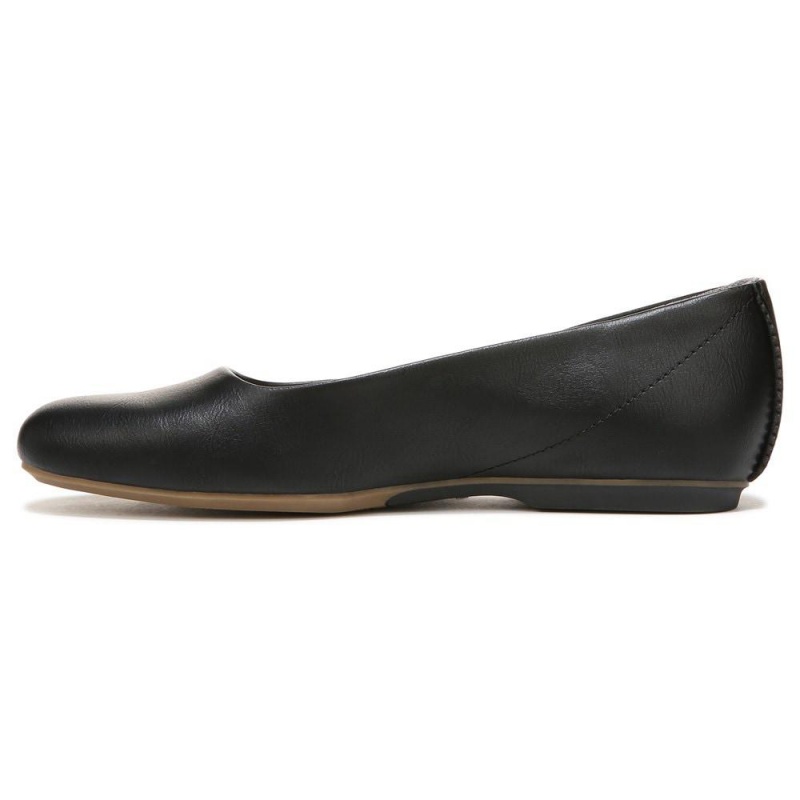 Black Synthetic Women's Dr. Scholl's Wexley Ballet Flats | 29715-UWQI