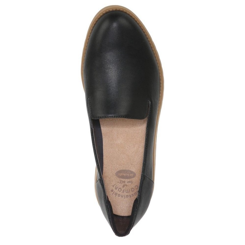 Black Women's Dr. Scholl's Jetset Loafers | 89504-XCZU