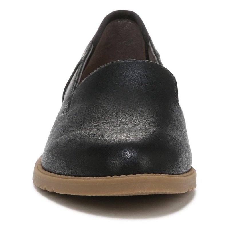 Black Women's Dr. Scholl's Jetset Loafers | 89504-XCZU