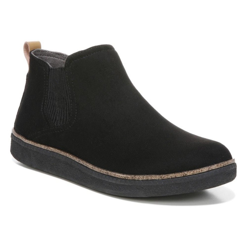 Black Women's Dr. Scholl's See Me Chelsea Boot Booties | 05293-VZBP