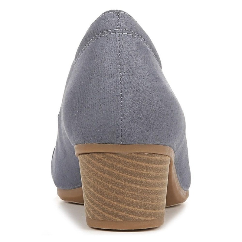 Blue Fabric Women's Dr. Scholl's Be Adorned Slip On Wedges | 81067-LSHD