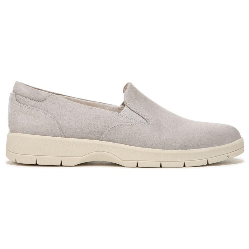 Grey Fabric Women's Dr. Scholl's Next One Medium/Wide Slip On Sneakers | 89721-YOSV