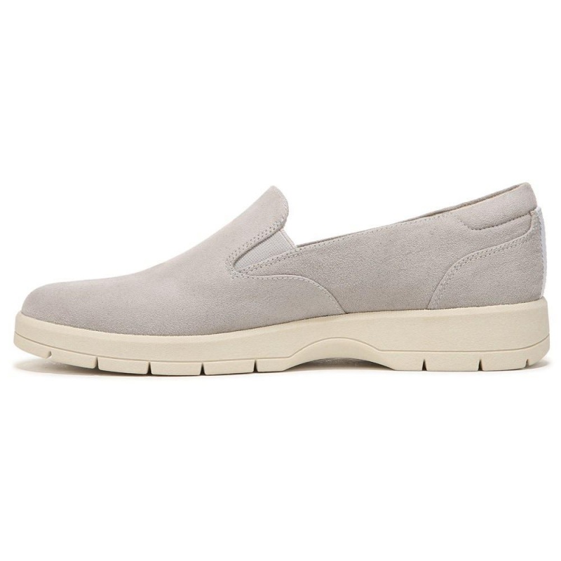 Grey Fabric Women's Dr. Scholl's Next One Medium/Wide Slip On Sneakers | 89721-YOSV