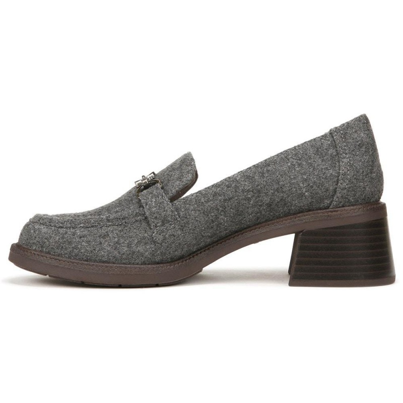 Grey Fabric Women's Dr. Scholl's Rate Up Loafers | 24306-TVOC