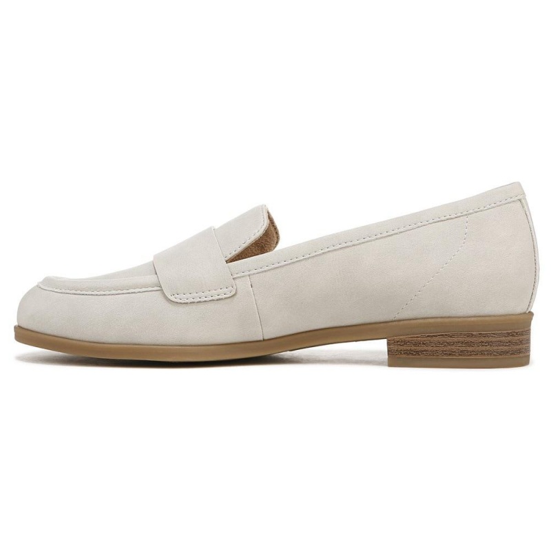 Grey Tofu Synthetic Women's Dr. Scholl's Rate Moc Toe Loafers | 13068-UNQO