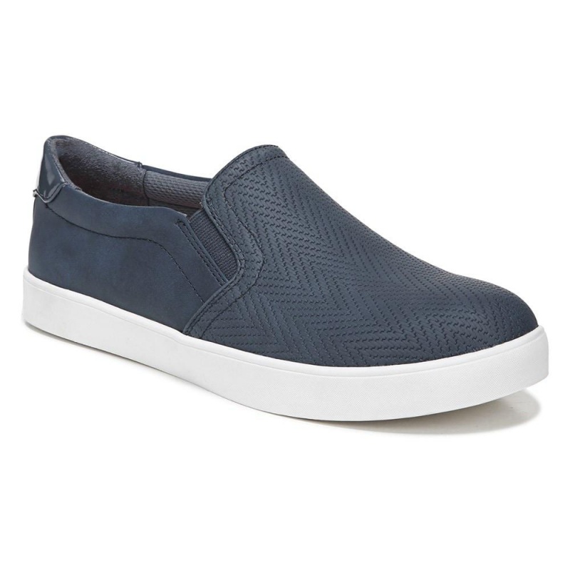 Navy Women's Dr. Scholl's Madison Slip On Sneakers | 35671-EYPK