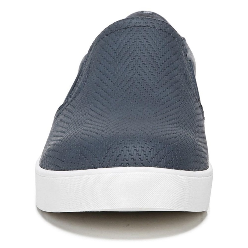 Navy Women's Dr. Scholl's Madison Slip On Sneakers | 35671-EYPK