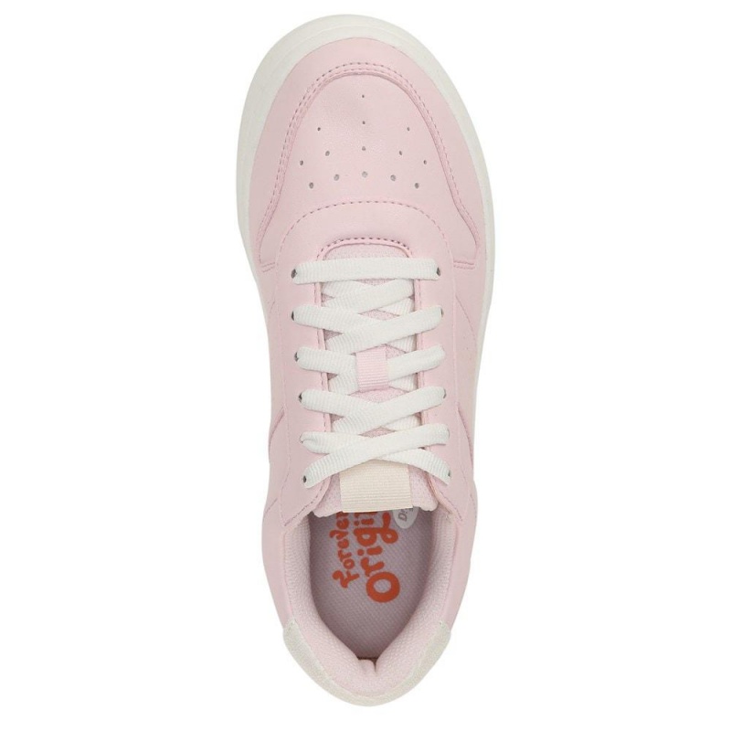 Pink Synthetic Women's Dr. Scholl's Savoy Platform Sneakers | 52139-CWJF