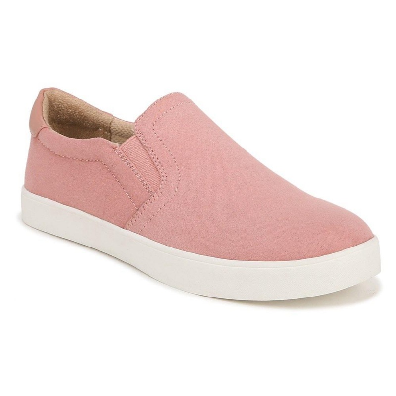 Rose Pink Fabric Women's Dr. Scholl's Madison Slip On Sneakers | 81395-PDQL