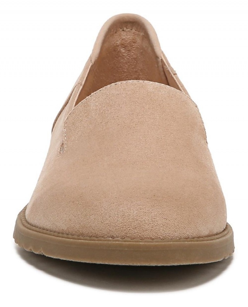 Sand Beige Fabric Women's Dr. Scholl's Jetset Loafers | 20356-TQEN