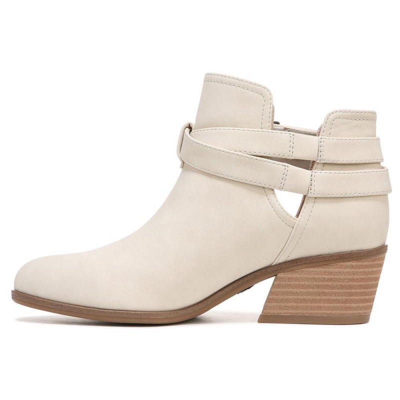 Shell Beige Synthetic Women's Dr. Scholl's Literally Ankle Boots | 51724-LRJN