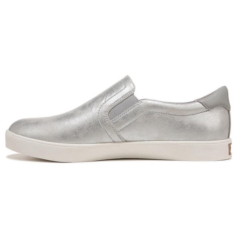 Silver Women's Dr. Scholl's Madison Slip On Sneakers | 25610-BZMS