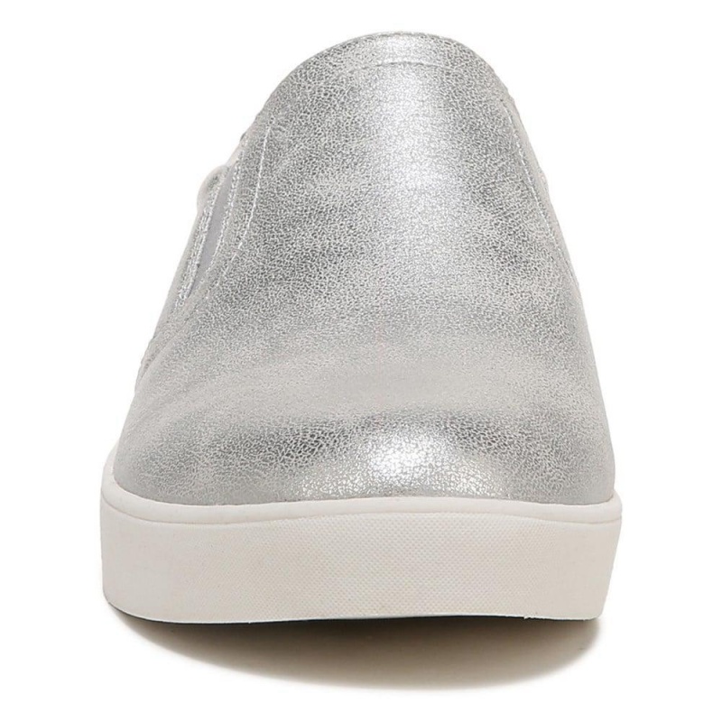 Silver Women's Dr. Scholl's Madison Slip On Sneakers | 25610-BZMS