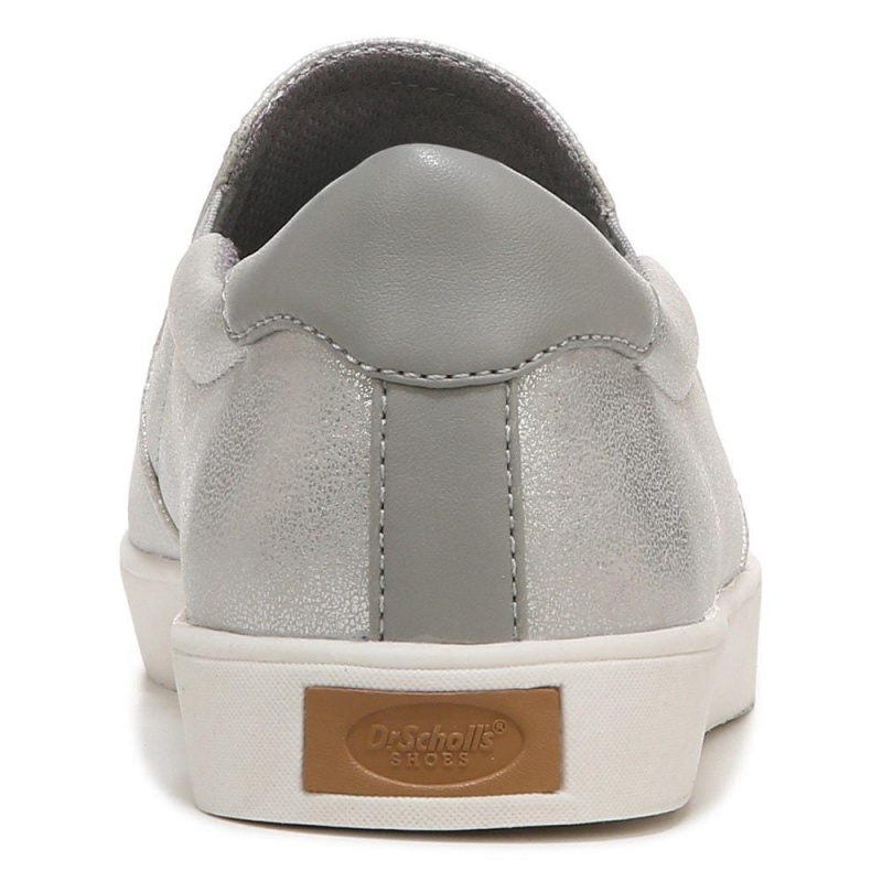 Silver Women's Dr. Scholl's Madison Slip On Sneakers | 25610-BZMS