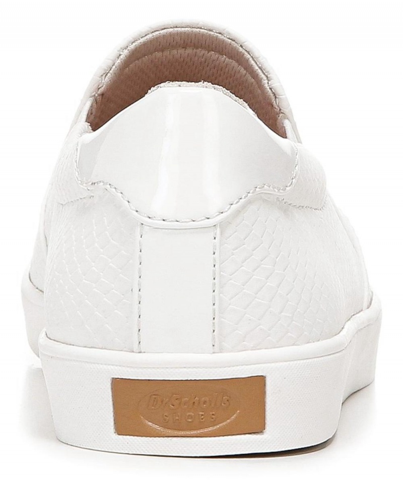 White Lizard Women's Dr. Scholl's Madison Slip On Sneakers | 95287-VTWG