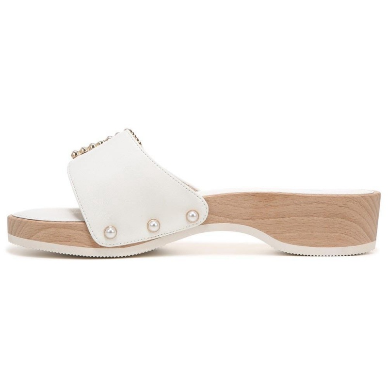 White Women's Dr. Scholl's Original Mod Platform Sandals | 23418-TOSN