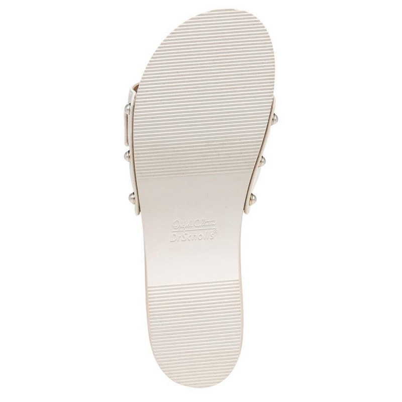 White Women's Dr. Scholl's Original Mod Platform Sandals | 23418-TOSN