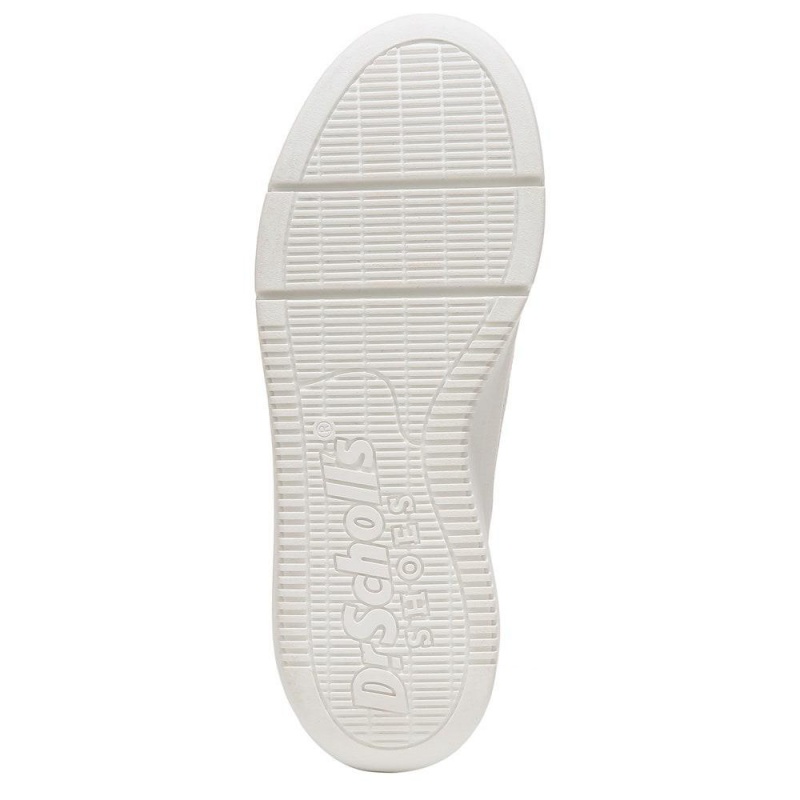 White Women's Dr. Scholl's Savoy Platform Slip On Sneakers | 31460-NSXD