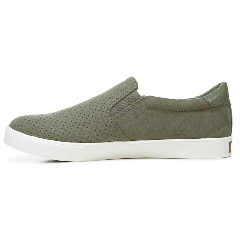 green Willow Micro Perf Women's Dr. Scholl's Madison Slip On Sneakers | 20745-SXFA